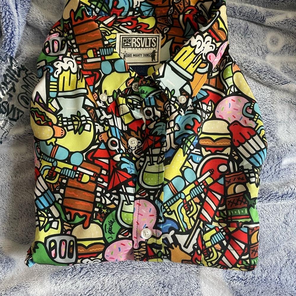 RSVLTS Colorful Graphic Shirt